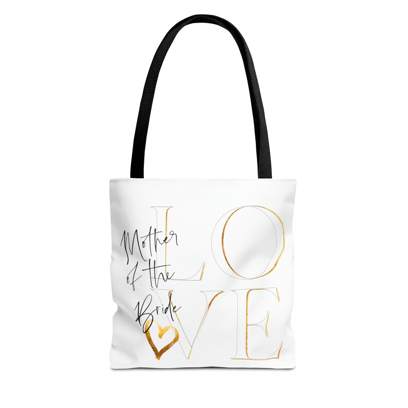 Bolso de mano de la madre de la novia, bolso de lona de la mamá de la novia, regalo del día de la boda de la mamá de la novia, idea de regalo de la fiesta nupcial, regalos familiares de la cena de ensayo imagen 5