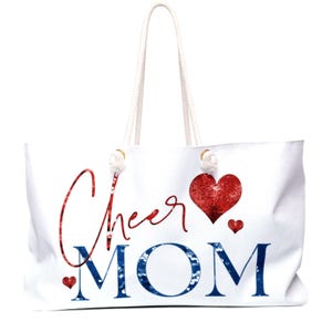 Tragetasche Sport Mama Geschenk, Cheerleader Geschenk Tragetasche, 2018 Baseball Fußballplatz Geldbörse Schutztasche, Kinder Sport Fahrgemeinschaft jubeln Mama Geschenk