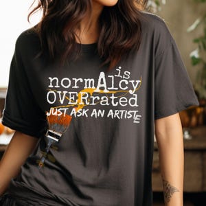 Tshirt Künstler Künstler Kreatives Geschenk, Artiste Kunstlehrer Geschenk, Artsy Maler Unisex T-Shirt, künstlerischer DIY-Liebhaber künstlerischer Designer Schöpfer Geschenk