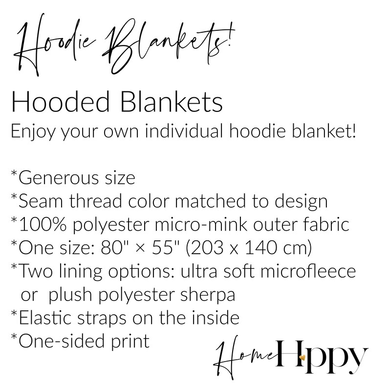 Hooded Blanket, Wearable Hoodie Wrap, Birthday Gift 50th, 1964 Poncho