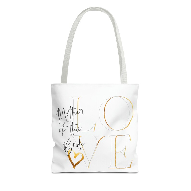 Bolso de mano de la madre de la novia, bolso de lona de la mamá de la novia, regalo del día de la boda de la mamá de la novia, idea de regalo de la fiesta nupcial, regalos familiares de la cena de ensayo imagen 6