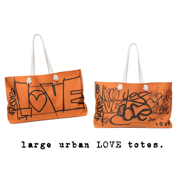 Bolso Graffiti Tote, bolso genial para todos los días, Weekender NYC street art Downtown Girl Bag, moda streetwear, divertidos bolsos de dama de honor trabajan bolsa de gimnasio