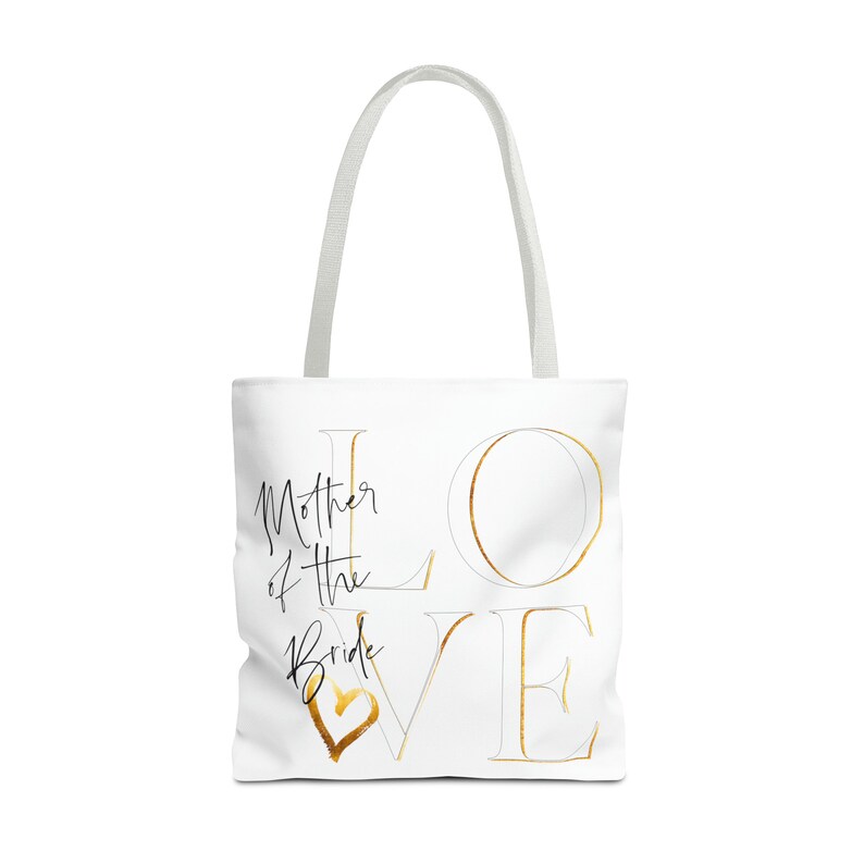 Bolso de mano de la madre de la novia, bolso de lona de la mamá de la novia, regalo del día de la boda de la mamá de la novia, idea de regalo de la fiesta nupcial, regalos familiares de la cena de ensayo imagen 3