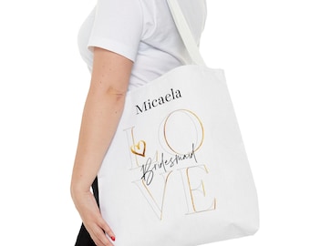 Idea de regalo de bolsa de mano personalizada para dama de honor, bolsa de regalo para fiesta de bodas, bolsa de mano personalizada para despedida de soltera, bolsa de mano para propuesta de fiesta nupcial