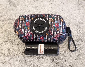ELTON printed poop bag holder