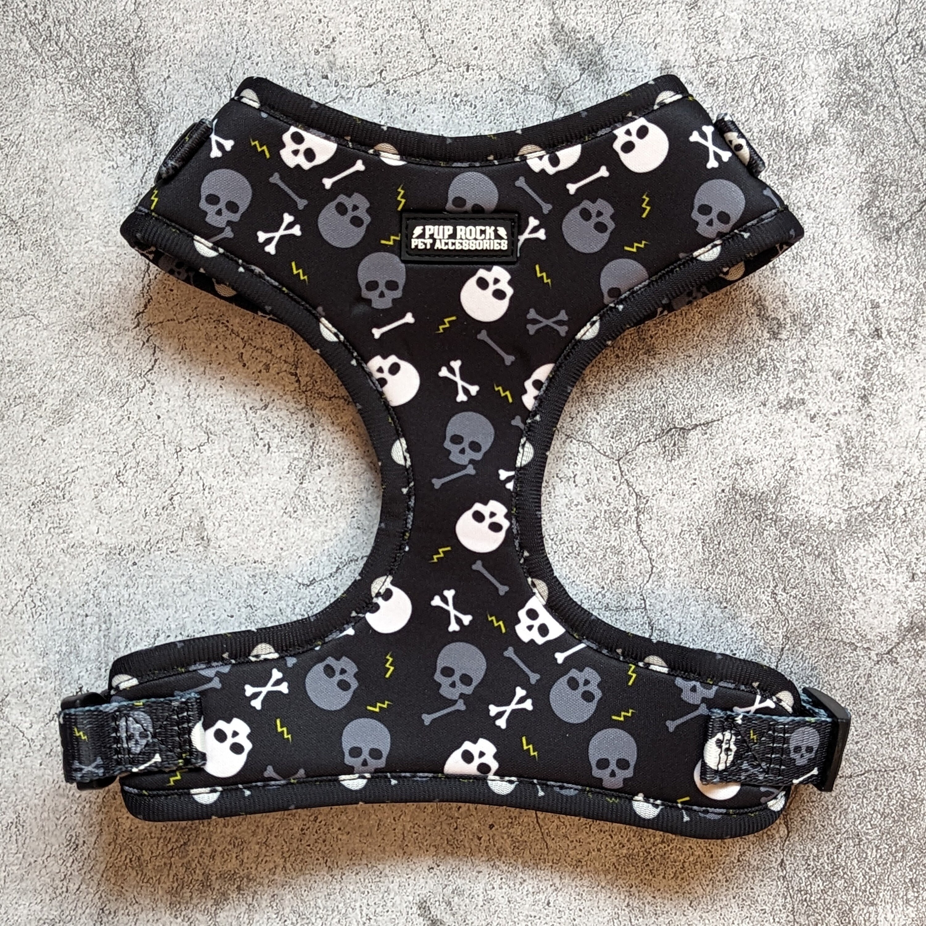 thumbnail image 2 of Ozzy Dog Of Barkness Gothic Style Bone Dog Tag – Personalize With Your Details On Rear 2 of 5