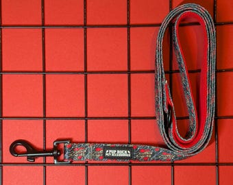 NEW "Tatts my Life" tattoo heart printed dog lead
