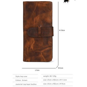 A must-have for vintage lovers. Long crazy horse leather wallet with custom name engraving – a statement piece with utility.
#HandcraftedWallet #MensGiftIdeas #PersonalizedGifts #LeatherStyle #EtsyShopper