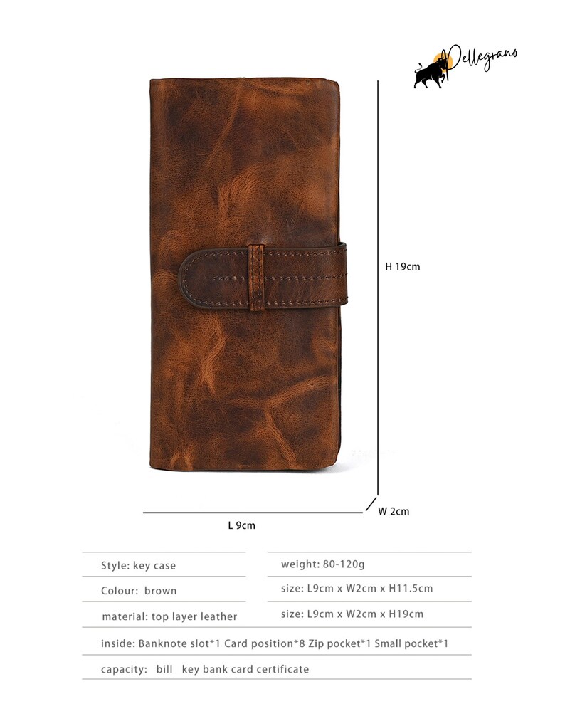A must-have for vintage lovers. Long crazy horse leather wallet with custom name engraving – a statement piece with utility.
#HandcraftedWallet #MensGiftIdeas #PersonalizedGifts #LeatherStyle #EtsyShopper