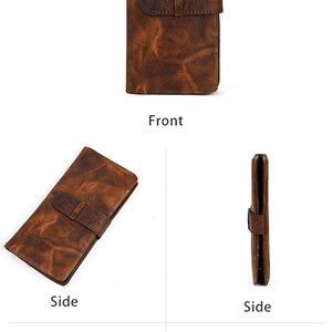 This handcrafted crazy horse leather wallet is the perfect mix of vintage charm and custom design. A thoughtful gift for him or her.
#HandmadeWallet #EtsyGifts #PersonalizedGift #CrazyHorseLeather #GiftIdeas