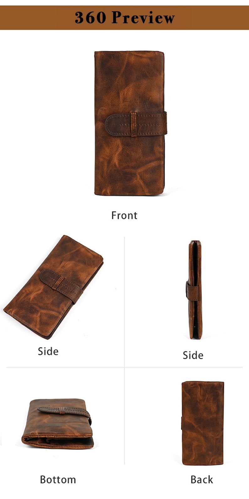 This handcrafted crazy horse leather wallet is the perfect mix of vintage charm and custom design. A thoughtful gift for him or her.
#HandmadeWallet #EtsyGifts #PersonalizedGift #CrazyHorseLeather #GiftIdeas