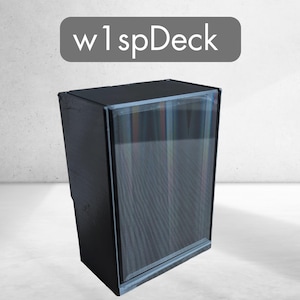 w1spDeck - Caja de cartas magnética personalizada - Solución de almacenamiento de cartas impresa en 3D