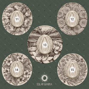 50 bloemenbundel met brandende ontwerpen, hoed met brede rand lasergravure sjabloon, digitale download, png-/pdf-bestand afbeelding 6