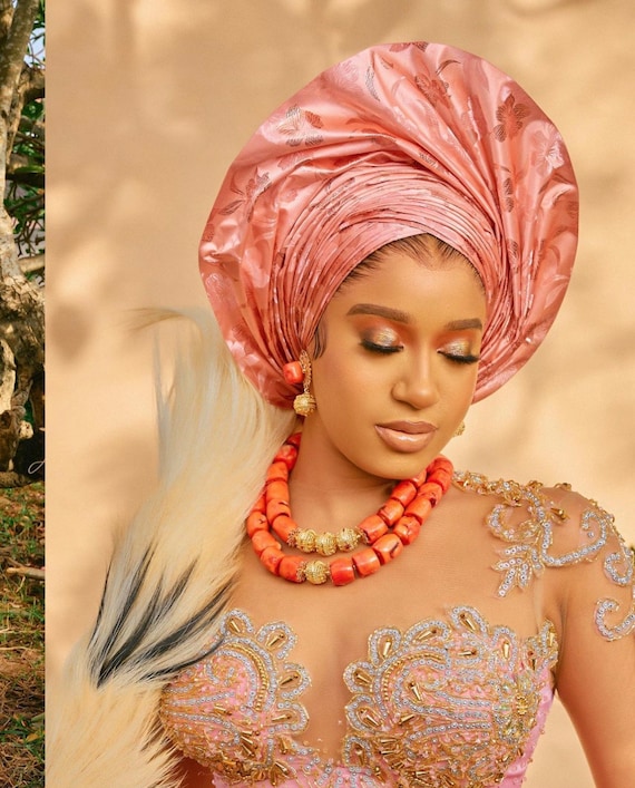 African Bridal Beads, Nigerian Beads,premium Handmade Beads  display picture 3