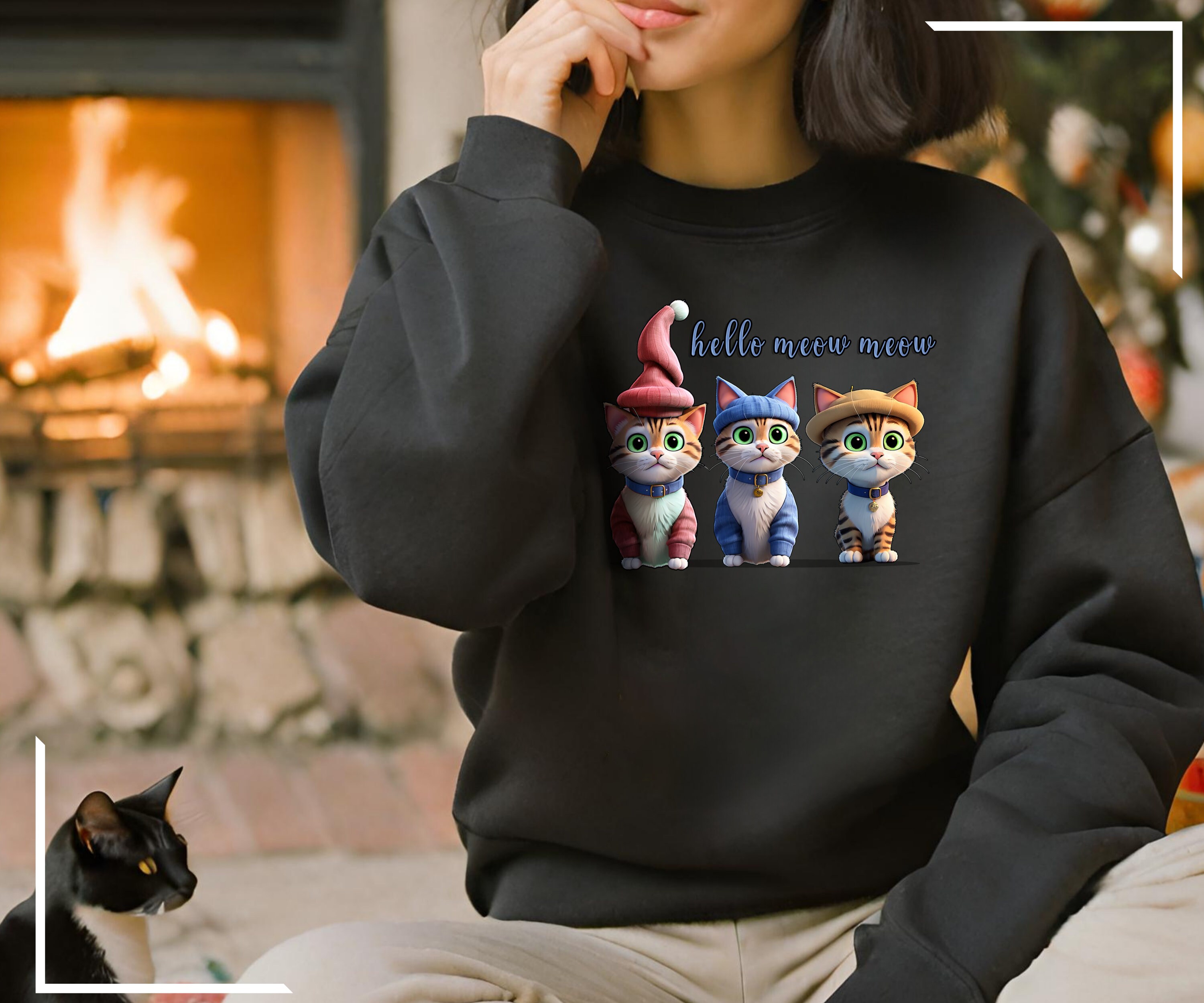 Meow sweatshirt new arrivals