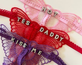 Open Access, Name Thong, Personalised Name Thong, Custom Name Thong