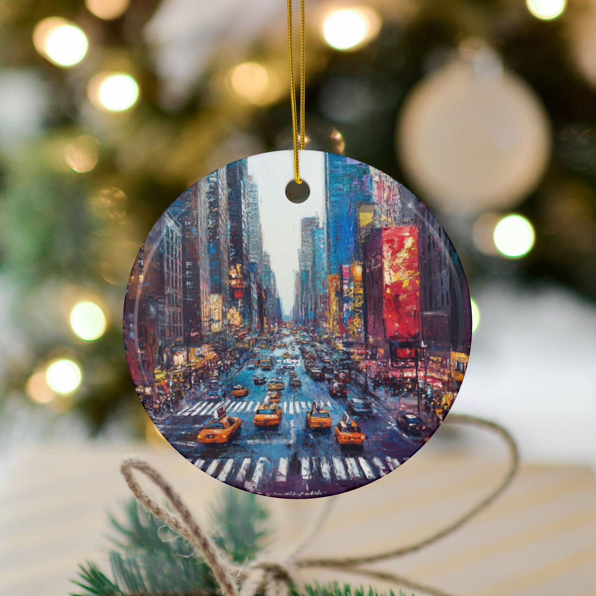 NYC オーナメント、NYC デコレーション、NYC のクリスマス