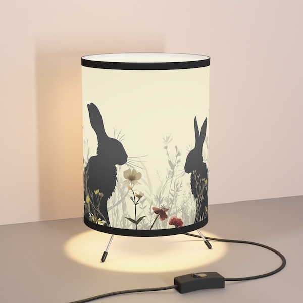 Rabbit Lamp - Etsy