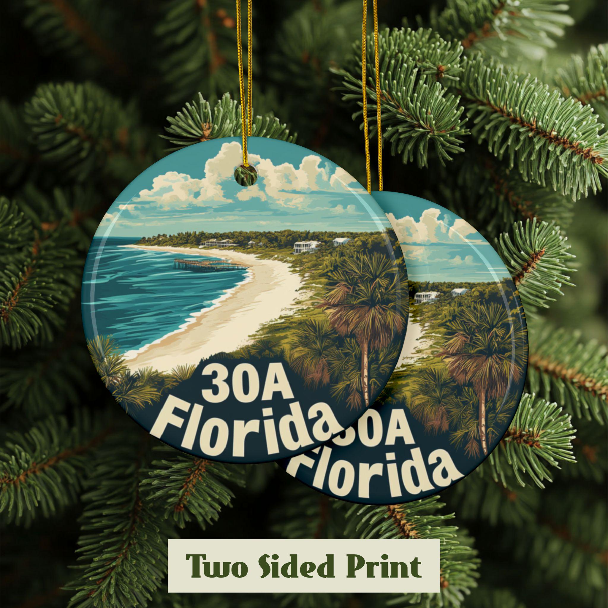 アメリカ買い付けのオーナメント 30a オーナメント、30a フロリダ、30a お土産、フロリダ オーナメント