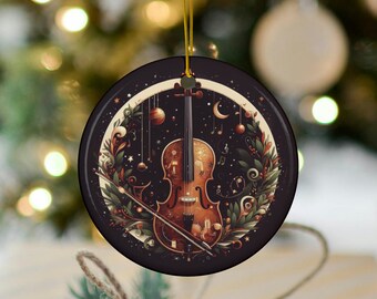 Cello Ornament, Weihnachten Ornament, Cello Geschenke, Musik Ornament, Musikinstrument, Instrument Ornamente, Musiklehrer Geschenke, Cello, Musik