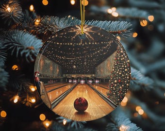 Bowling Ornamente, Bowling Weihnachten, Bowler Geschenk, Bowling Geschenk, Bowling, Sport Ornament, Geschenk für Bowler, Weihnachtsverzierung, Sport Geschenk