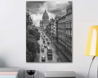 Kolkata Wall Art, Bengal Wall Art, Living Room Wall Art, India Wall Art, India Art, India Home Décor, India Gifts, Black White Photo