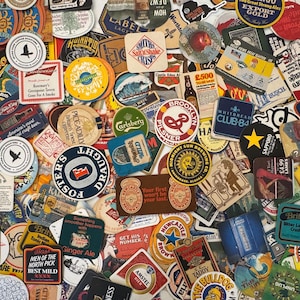 Vintage Beer Coaster Collection: Random Breweriana Ephemera