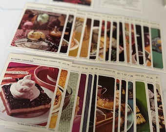 Vintage Betty Crocker Recipe Cards: 1970s Full Set