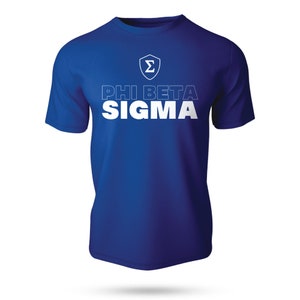 Phi Beta Sigma Performance T-Shirt: Dry-Fit Fraternity Tee