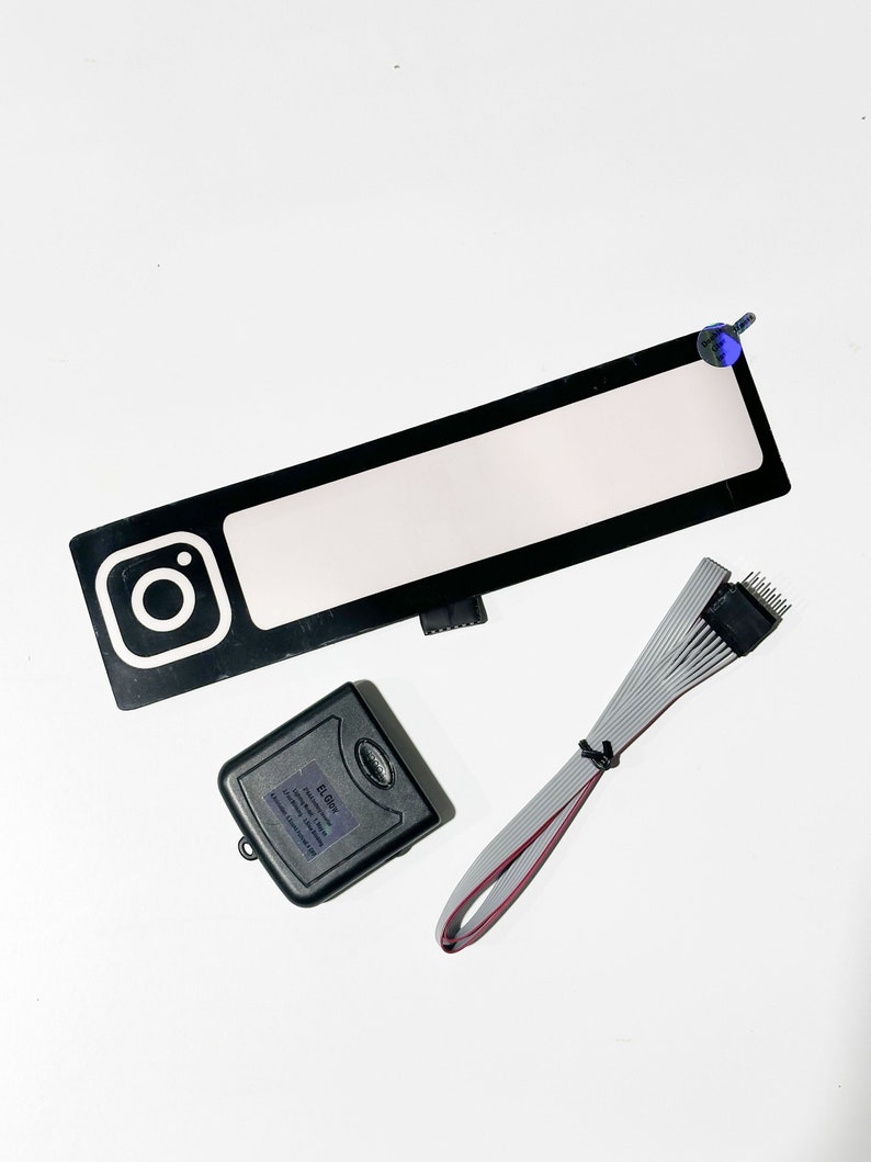 Custom Instagram LED Glow Panel Light up Sticker Decal Made to Order - Etsy