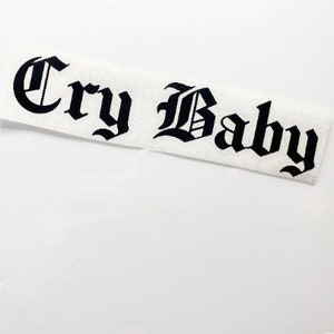 JDM Cry Baby Holographic, Oil Slick, Pearl, Glitter Naklejka samochodowa