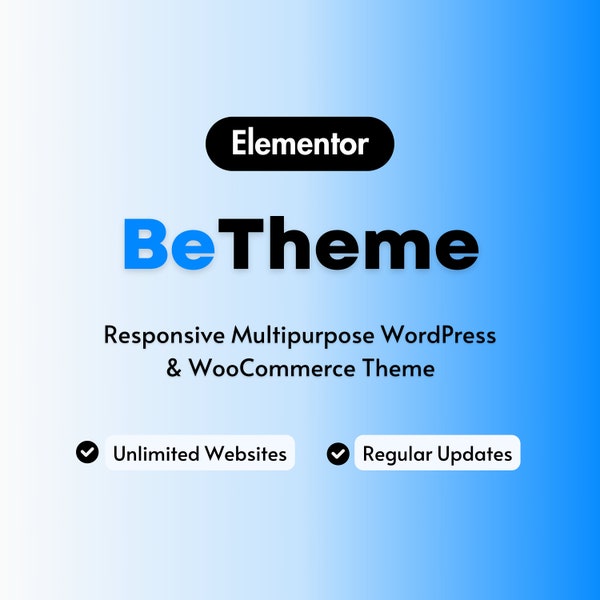 Be Theme has over 600+ pre-built websites, an ideal choice for businesses, freelancers, and agencies.