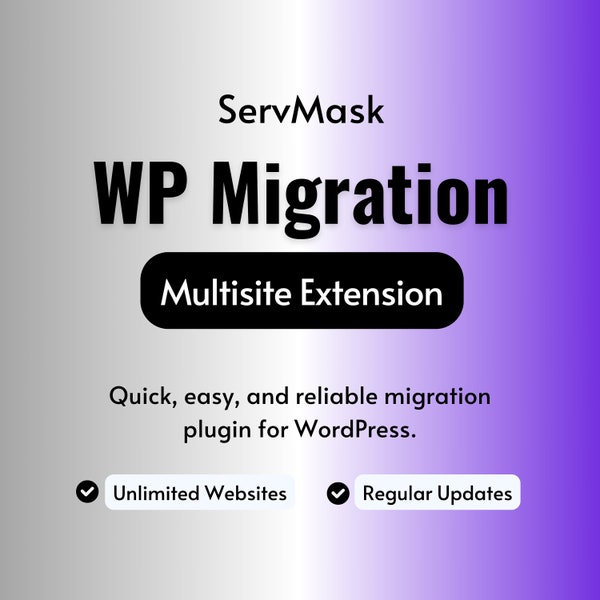 All-in-One WP Migration Multisite Extension, export/import single site, multiple sites, or whole network of WordPress multisite installation