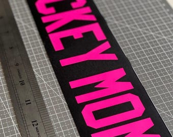 Custom Twill Name Bar with Vinyl Lettering - Unstitched