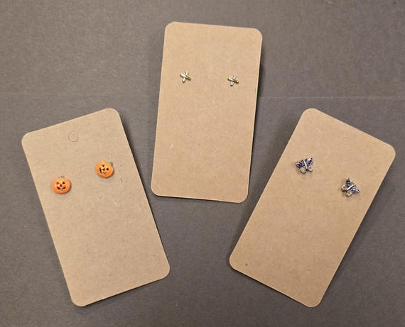 Assorted Children's Post Earrings 1990s - image 1