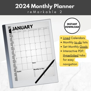 Remarkable 2 Life Planner 2024 – E-Ink Elysium