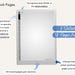 Lined Digital Notebook, 8 Hyperlinked Sections, Interactive PDF, Left ...