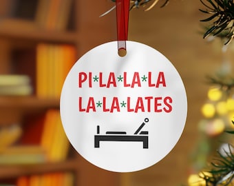 Pilates Ornament In Aluminum