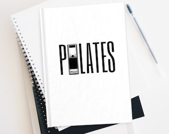 Pilates Inspired Journal, Pilates Gift, Pilates Instructor Gift, Pilates Teacher Gift, Pilates Artwork, Pilates Decor, Pilates Lover Gifts,