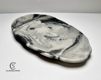 Concrete Tray, Decorative Tray Concrete, Vanity Tray, Decorative Tray, Cement Tray, Coffee Table Tray, Concrete Catchall, Minimalist Tray