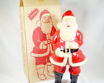 Babbo Natale elettrificato Union Products degli anni '60 con scatola originale n. 1007