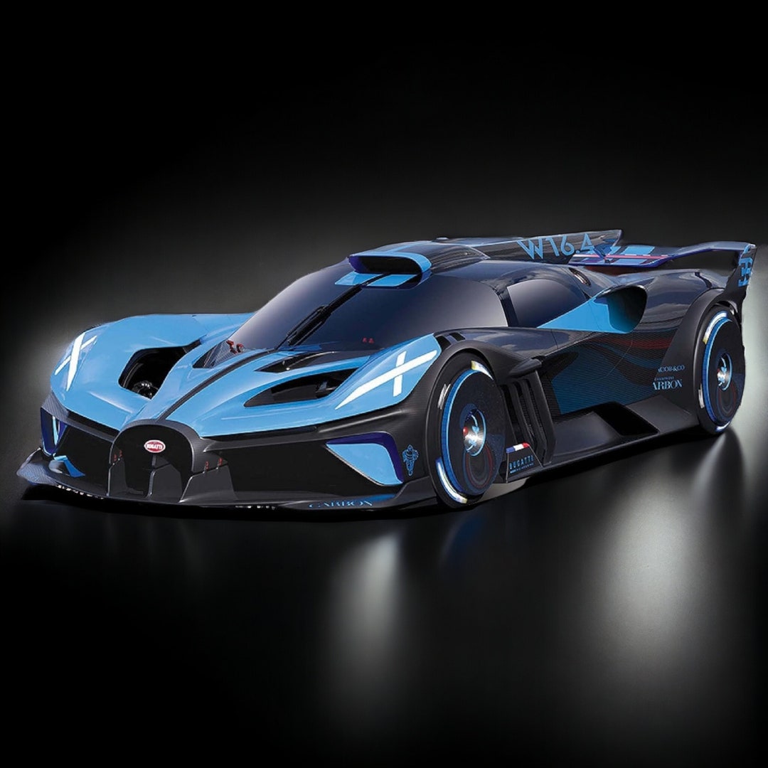 Bugatti Bolide 1 18 Scale Diecast Model Car Auto Metal Body Toy With 