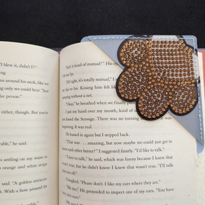 Paw Print Diamond Art Corner Bookmark - Brown & Tan