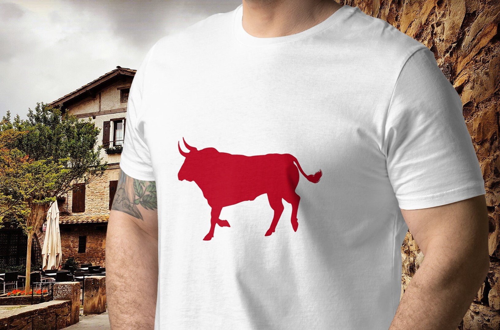Bull Shirt Etsy