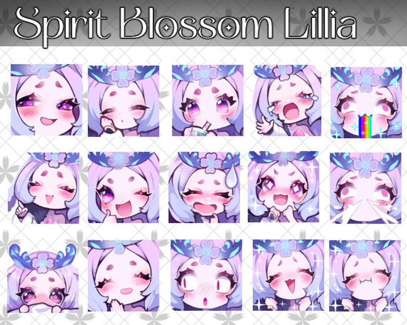 Spirit Blossom Lillia Emotes League Of Legends Chibi Etsy Il 794xN.5524109769 Sj5z