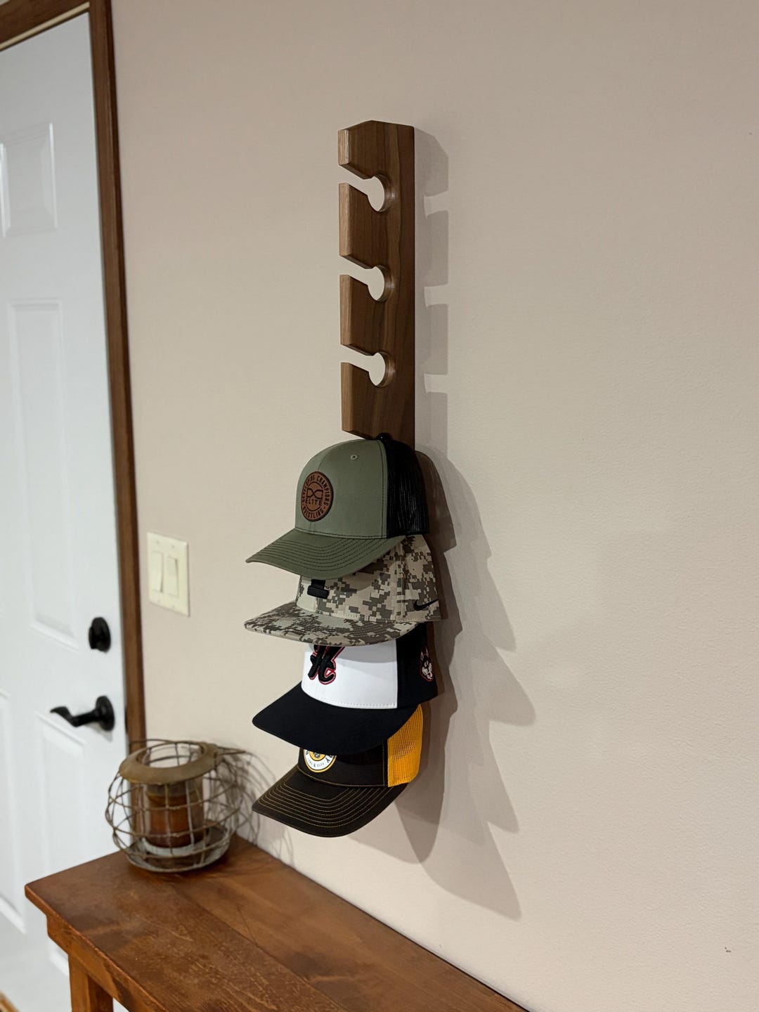 Weatherproof Hat Rack Wall Mount Hat Rack - Etsy