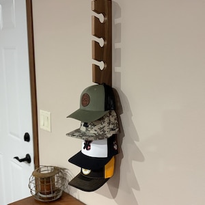 Wall Mount Hat Rack
