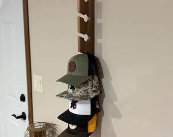 Wall Mount Hat Rack