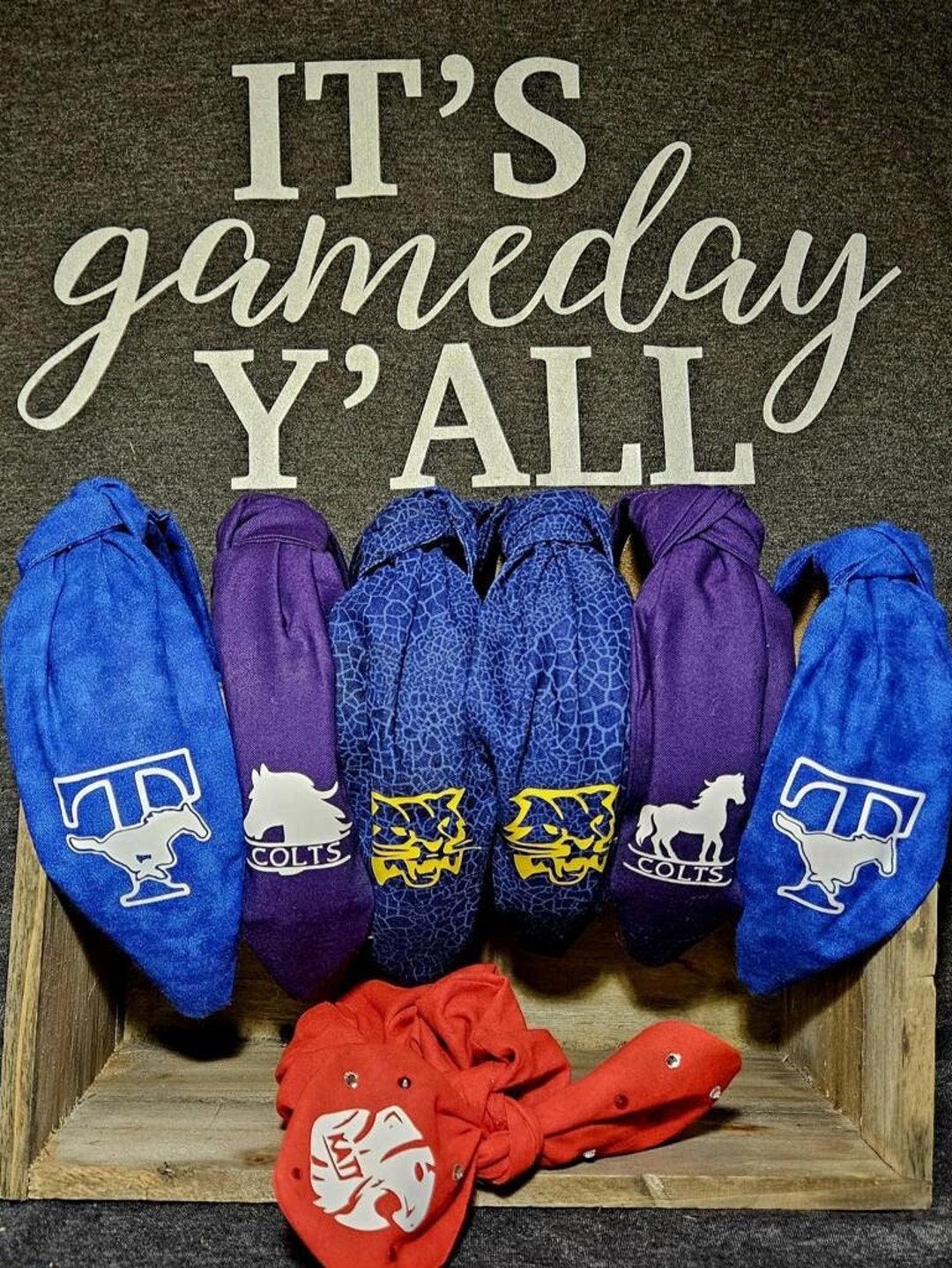 Custom Local Team Headbands Etsy