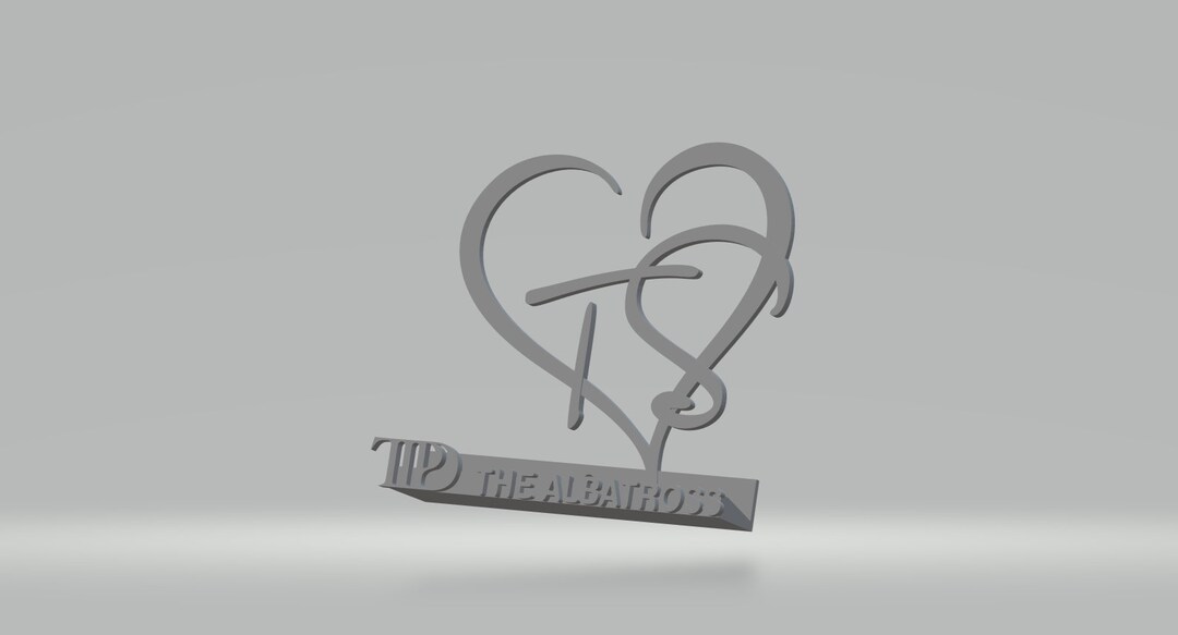 TTPD Deluxe CD Display 3D Print Files Taylor Swift Inspired Display the ...